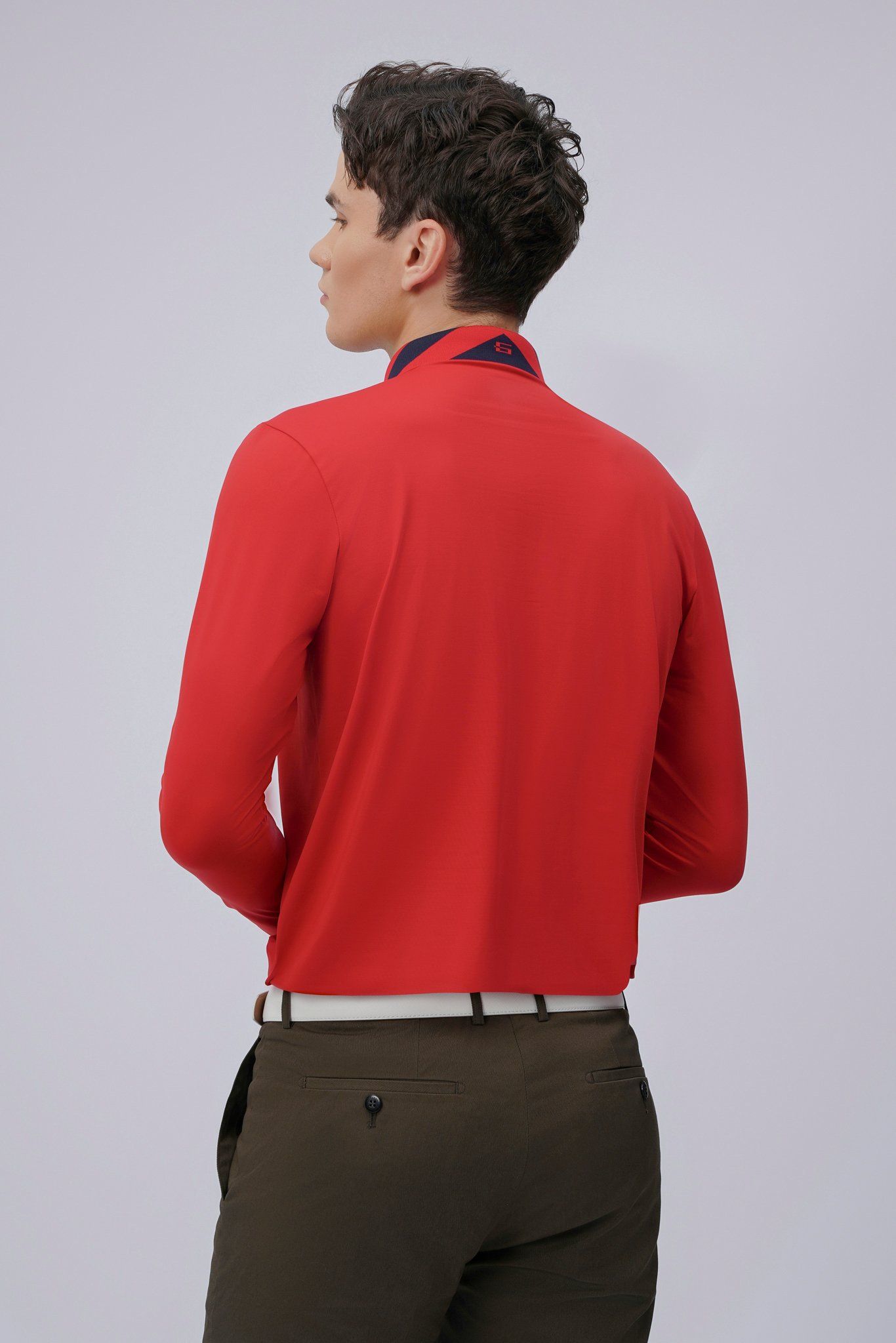  Áo phông Golf dài tay nam GLP0009-1BD 