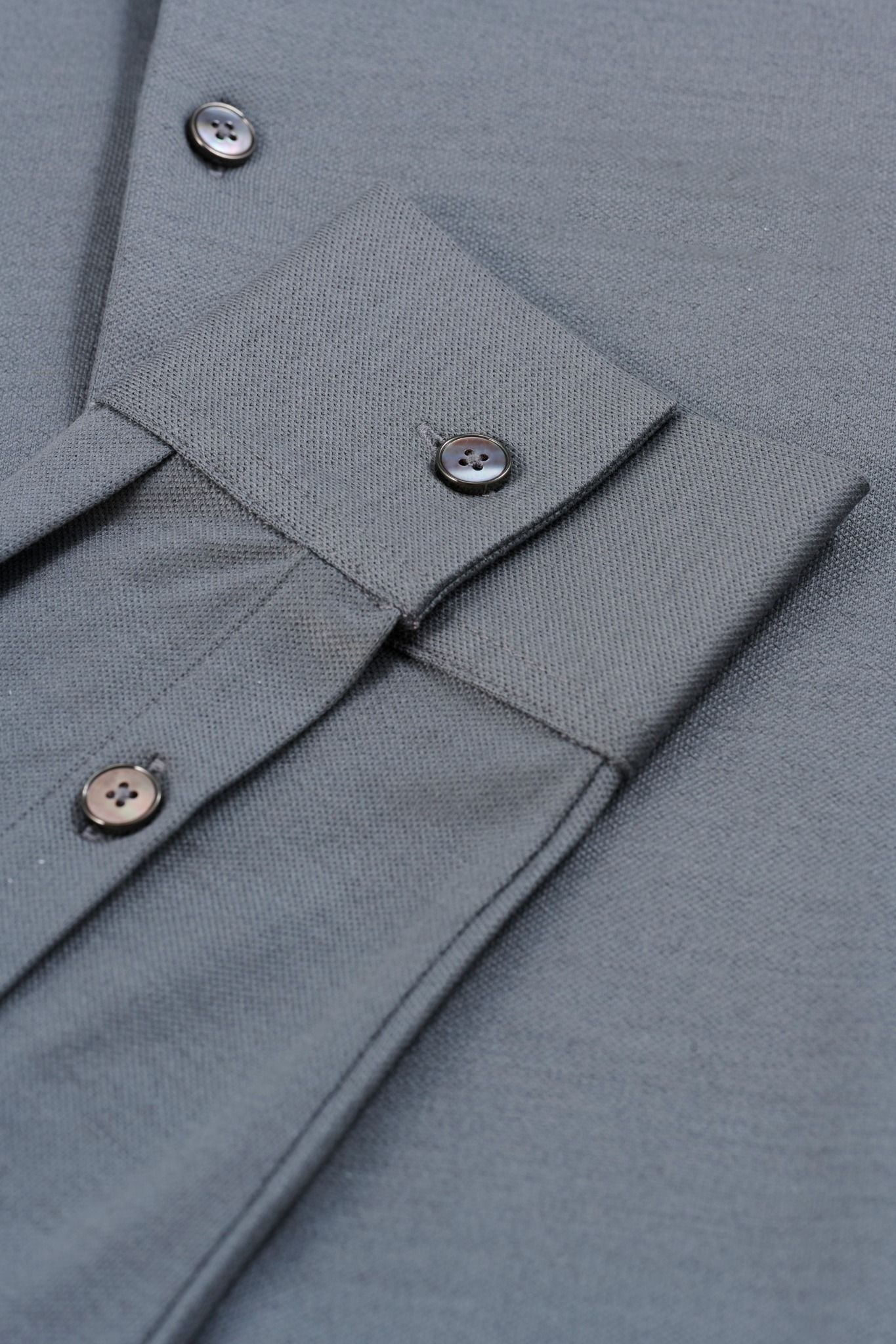 Tessuto In Policotone A Quadretti Neri Da 1/4" Per Cucito - Foto 2