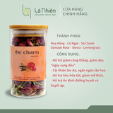  Trà Mix The Charm ( Hoa Hồng - Cỏ Ngọt - Sả Chanh ) 