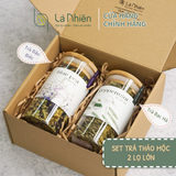  SET TÂM (2 lọ trà L) -  Quà tặng phụ nữ, thầy cô giáo, mẹ, sếp 
