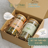  SET TÂM (2 lọ trà L) -  Quà tặng phụ nữ, thầy cô giáo, mẹ, sếp 
