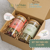  SET TÂM (2 lọ trà L) -  Quà tặng phụ nữ, thầy cô giáo, mẹ, sếp 