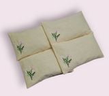  Túi chườm mix thảo mộc healing 18x12 thêu hoa 