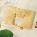  Combo Gối chườm cổ vai gáy + Túi Chườm Mix Hoa Lá Thảo Mộc 24*24cm (Màu vàng) 