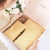  Combo Gối chườm cổ vai gáy + Túi Chườm Mix Hoa Lá Thảo Mộc 18*12cm (Màu xanh dương) 