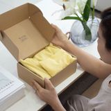  Combo Gối chườm cổ vai gáy + Túi Chườm Mix Hoa Lá Thảo Mộc 18*12cm (Màu vàng) 