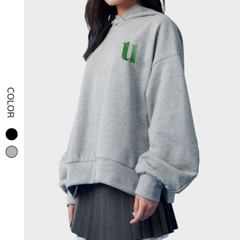 Áo hoodie nỉ bông Luzi AHD01 chất liệu dày dặn, form rộng - Uni By Heart