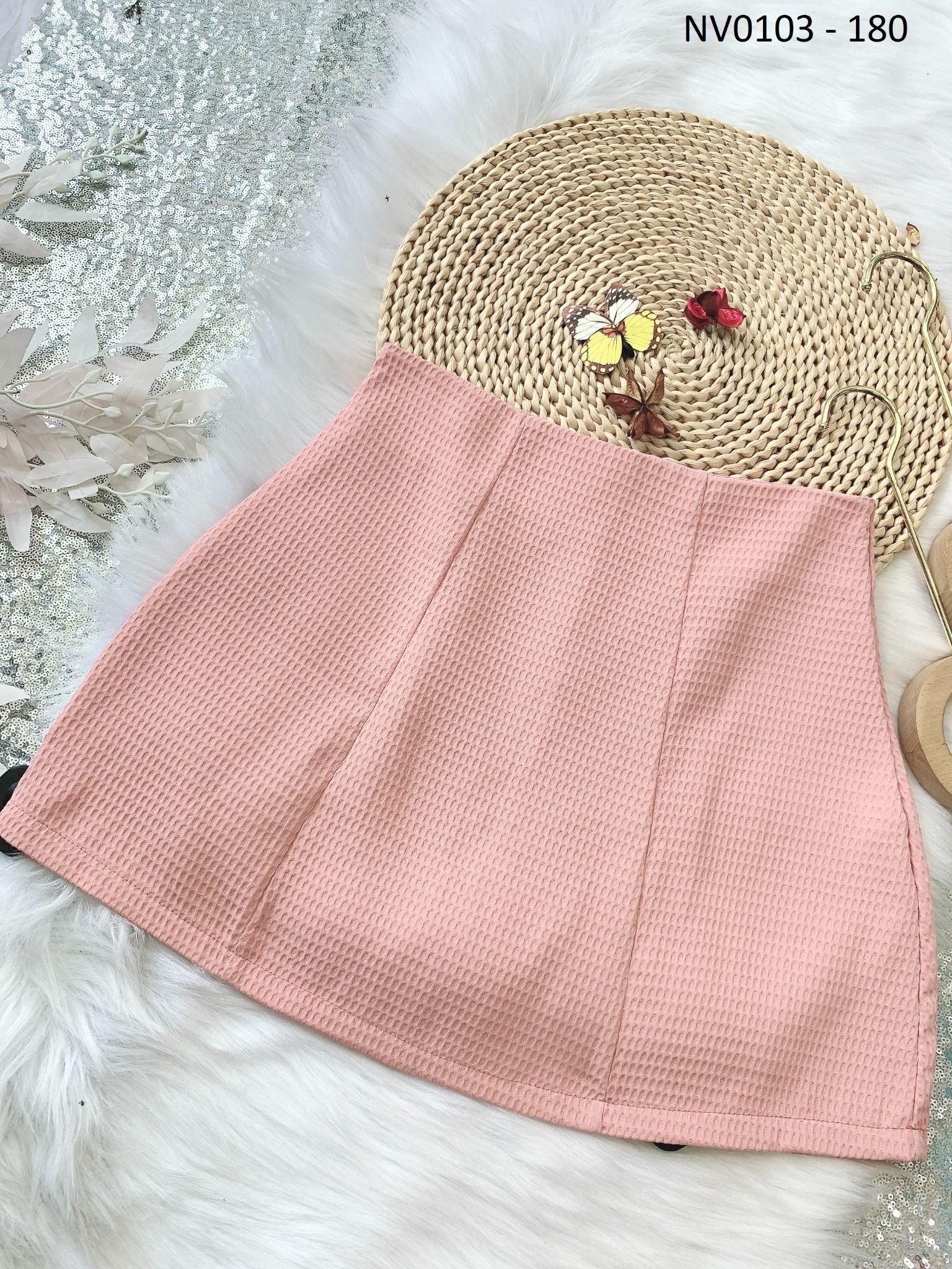 Váy Bầu Chân Váy Bầu xếp li xinh tươi trẻ trung Chất Umi cotton đẹp dày  dặn  Dáng siêu xinh  Ảnh chụp thật  Lazadavn