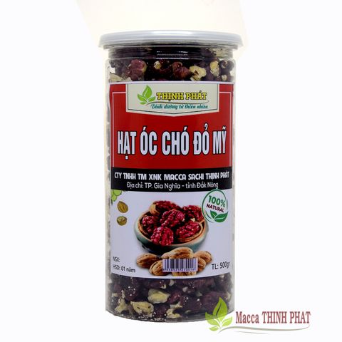 Nhân hạt óc chó đỏ Mỹ Thịnh Phát 500gr