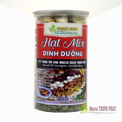 Hạt mix dinh dưỡng 6 loại hạt Thịnh Phát 500gr
