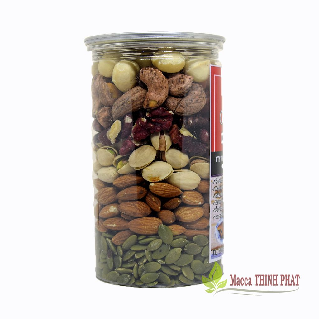 Hạt mix dinh dưỡng 6 loại hạt Thịnh Phát 500gr