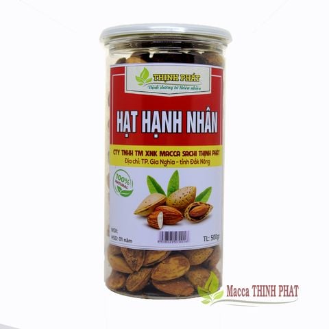 Hạt hạnh nhân rang bơ Thịnh Phát 500gr