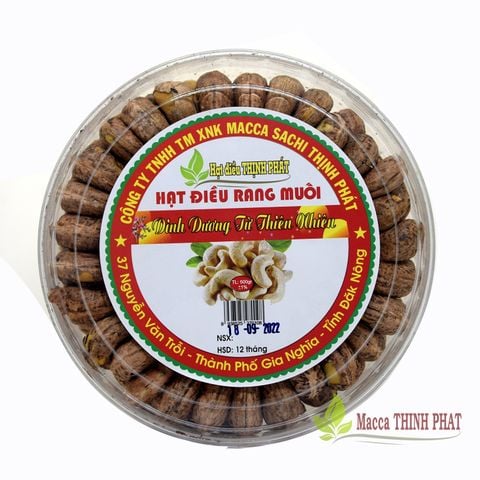 Hạt điều rang muối Thịnh Phát 500gr