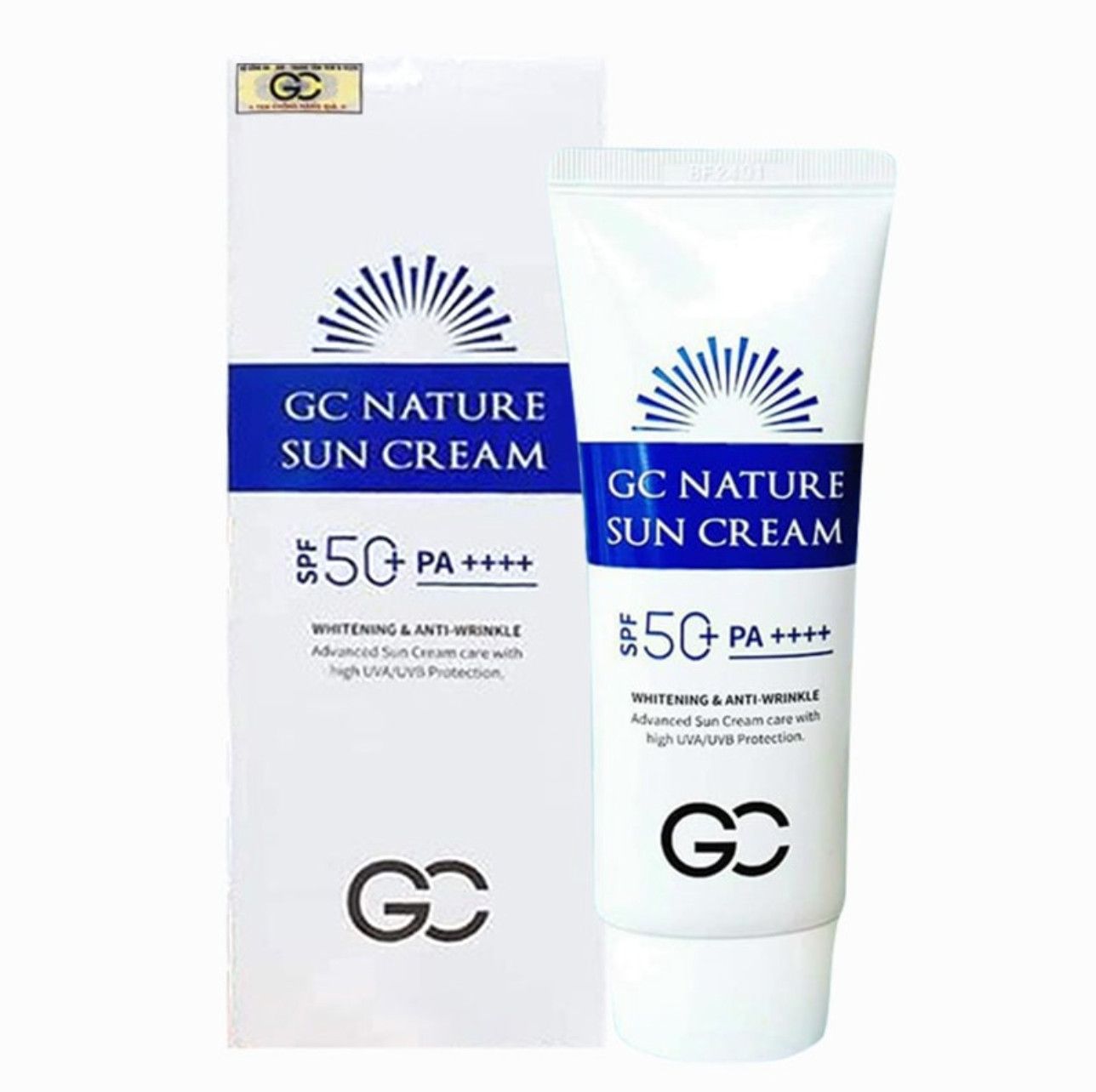 Kem Chống Nắng GC Nâng Tone & Dưỡng Sáng Da 60ml Nature Sun Cream SPF –  DINH KHANH SHOP