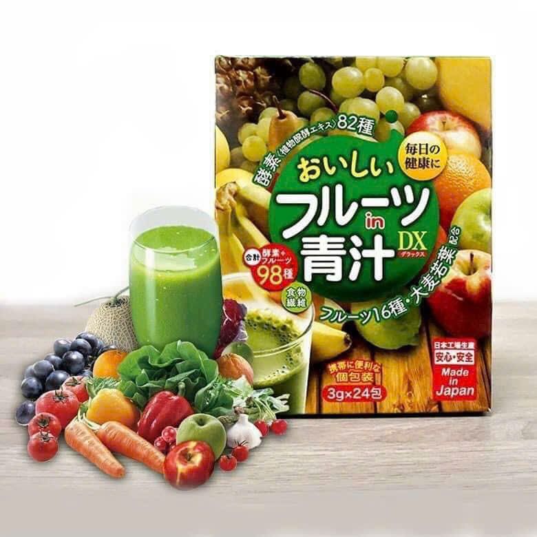  Bột Enzyme nước ép trái cây DX Nhật hộp 24 gói 