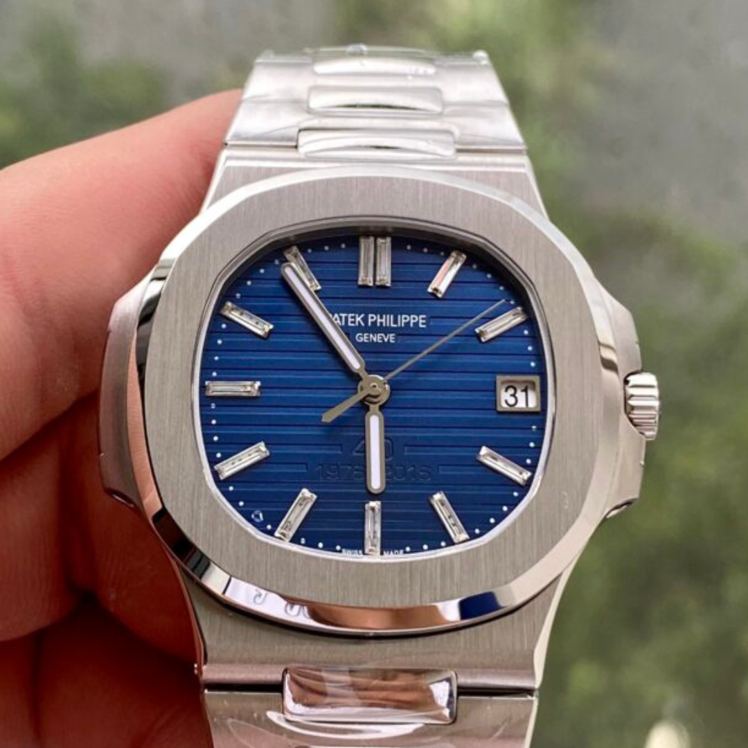 Patek philippe nautilus shop 40th anniversary replica
