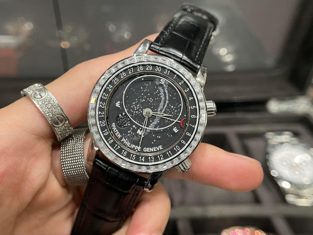 Đồng hồ Replica 1:1 Patek Philippe Sky Moon Automatic Thụy Sỹ 44mm