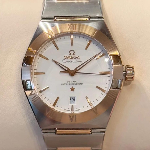 Đồng hồ Replica Omega Constellation Co-Axial Chronometer Trắng
