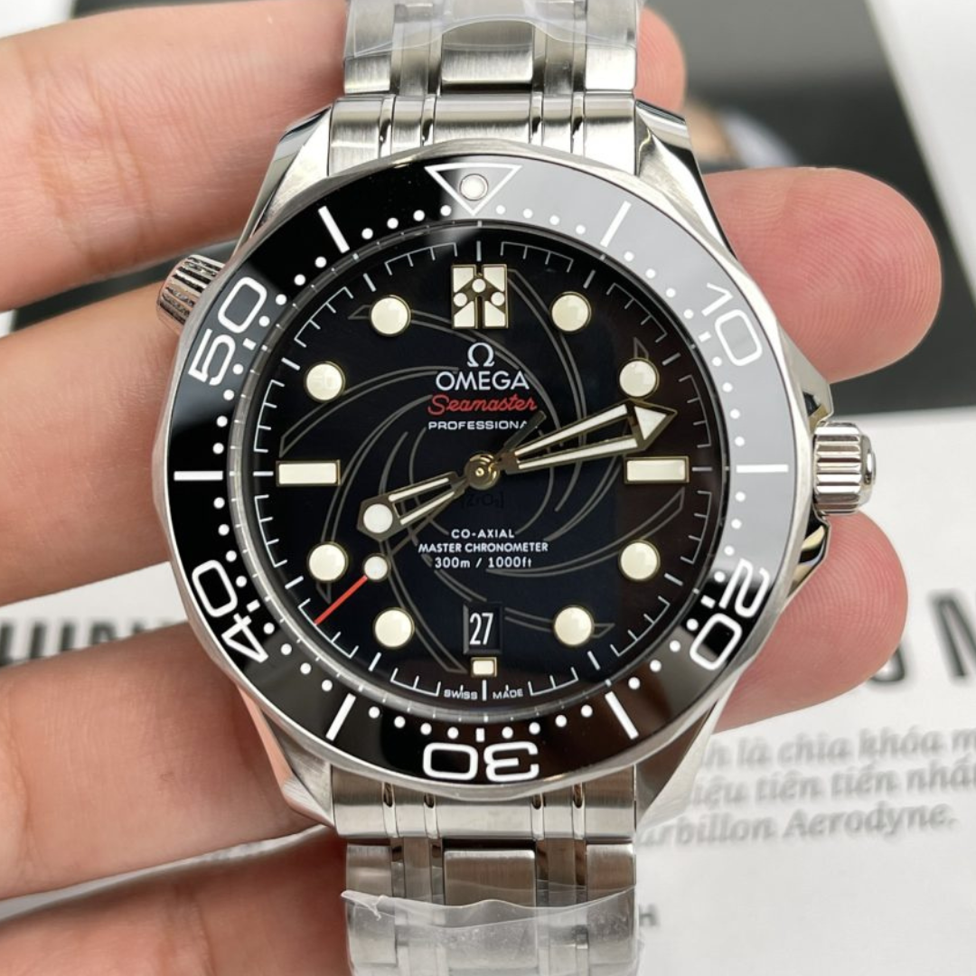 James Bond Omega Seamaster Look Alike Đồng Hồ Replica Nam Omega