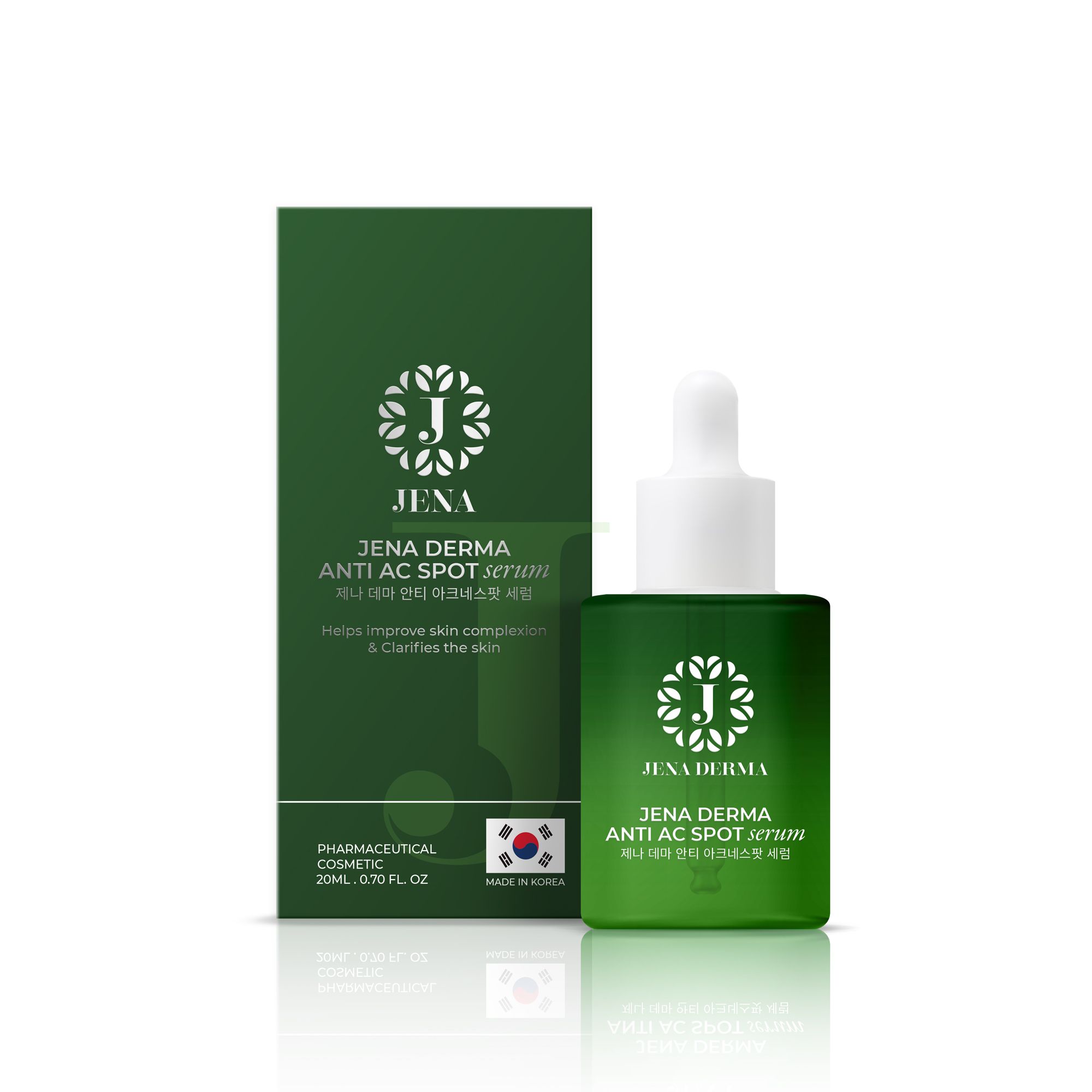  Tinh chất ức chế mụn đa tầng Jena - Jena Derma Anti AC Spot Serum 