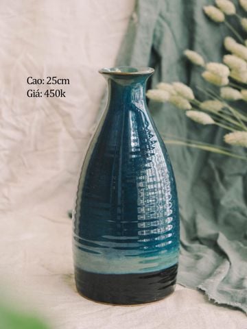  Lọ hoa loang xanh đen 