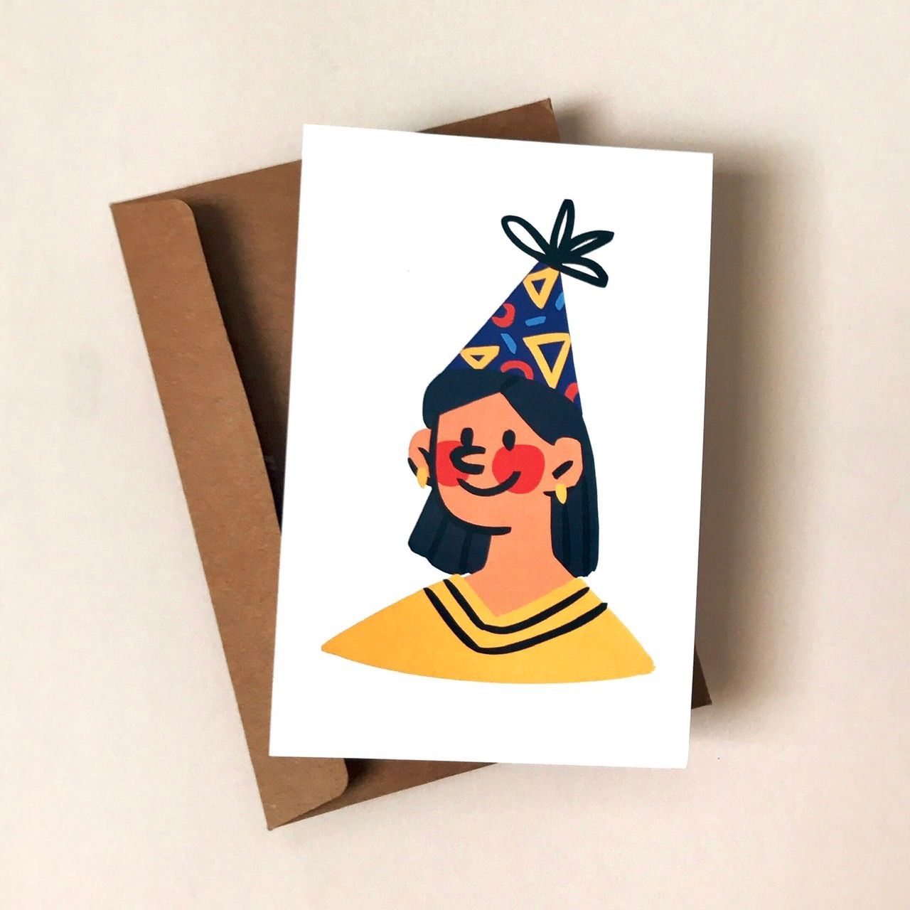 Thiệp Birthday Girl