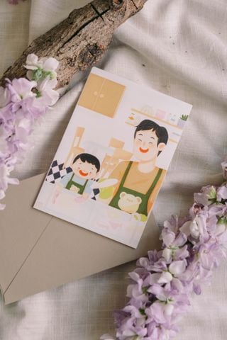  Cleaning time - Rửa chén 
