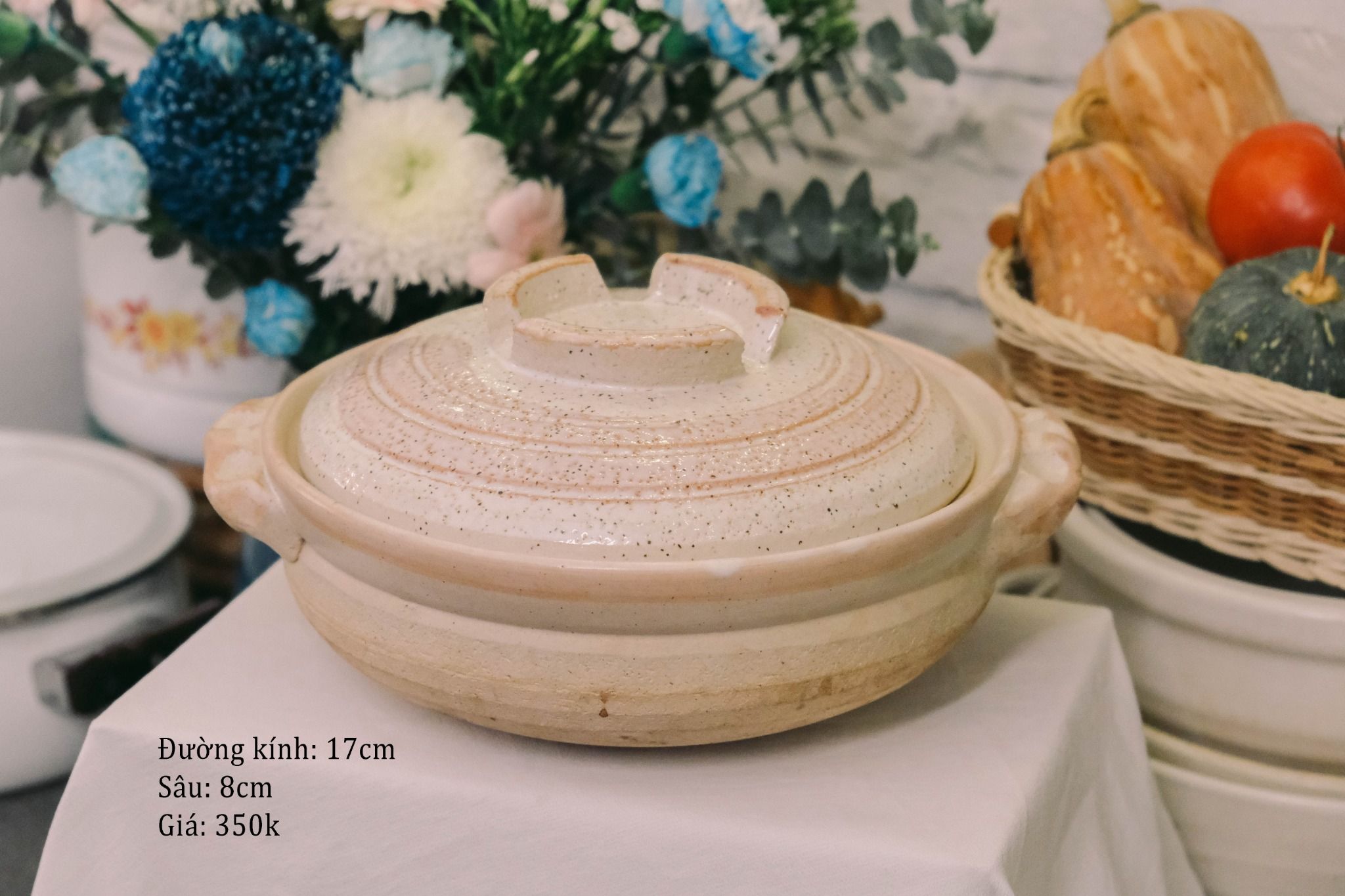Nồi đất hồng (lớn)