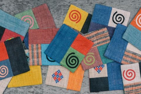  Lót ly vải set 10 