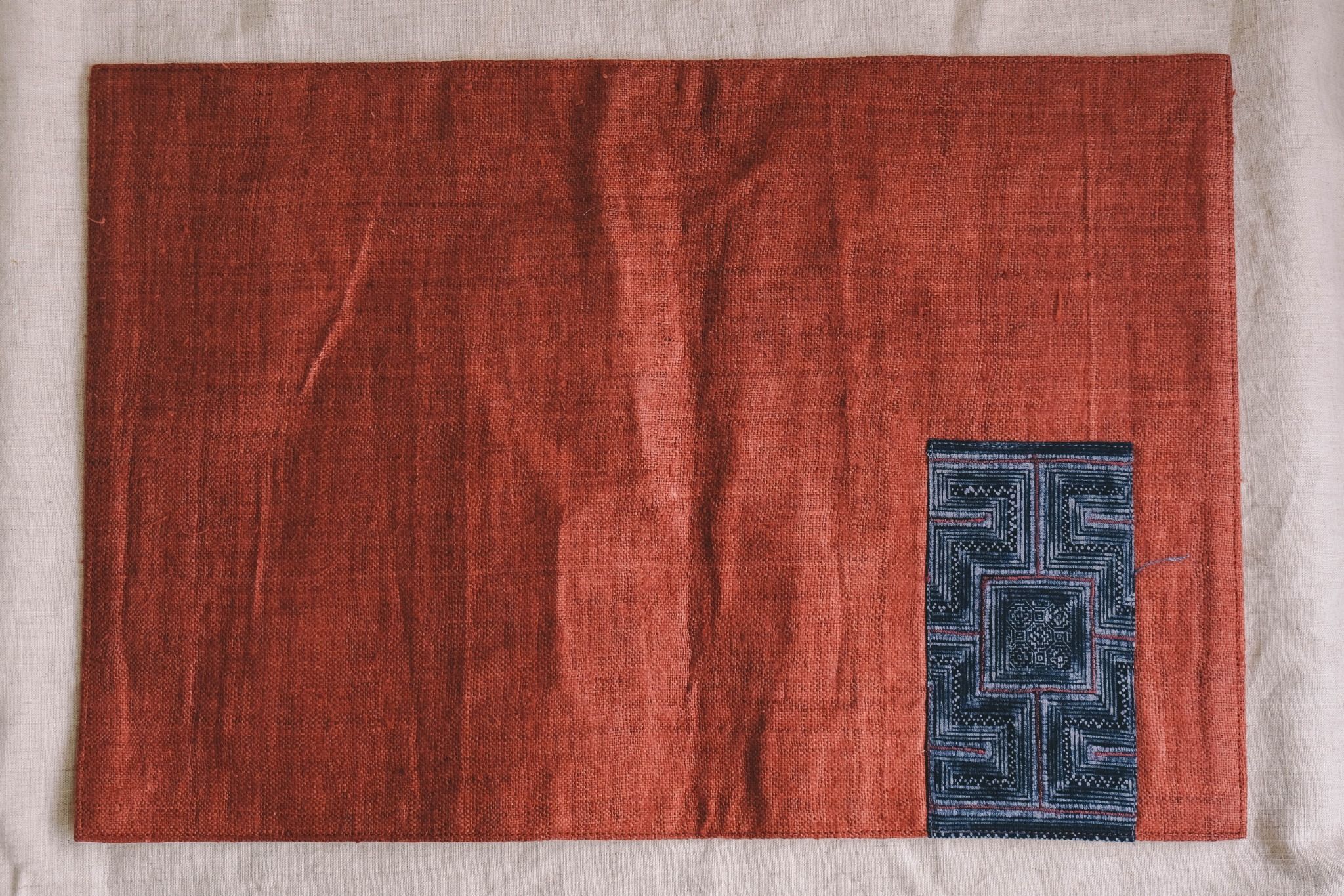 Brown placemat