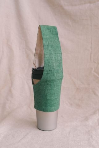  Hemp cup holder: Green 