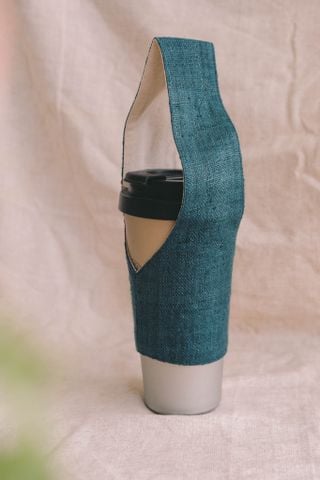  Hemp cup holder: Dark Teal 