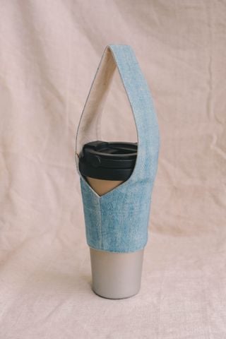  Hemp cup holder ( Blue) 