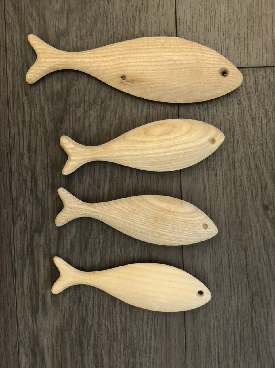 Cá gỗ 17cm