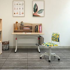 Ghế Học Sinh IKEA chân cố định | Chân Sơn có bánh xe GHS231