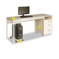 Bàn Làm Việc Gỗ BCH12