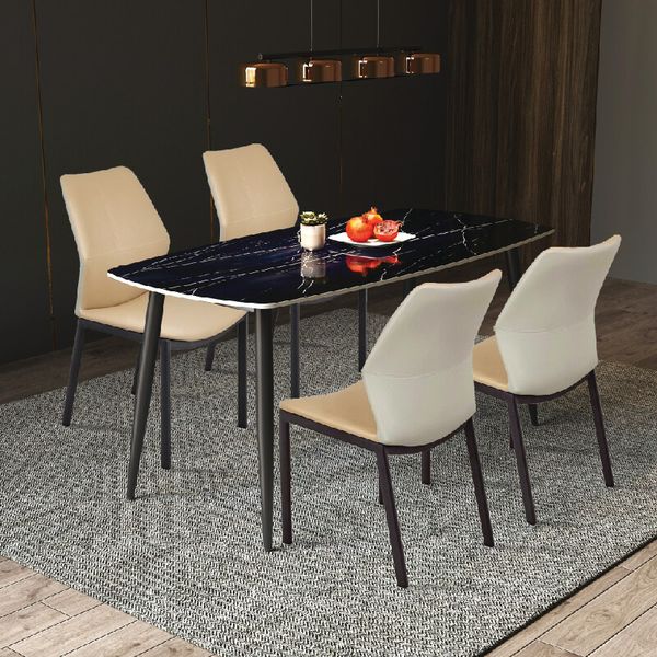 Bộ Bàn Ghế Ăn Mặt Đá BA01-D | GT2316