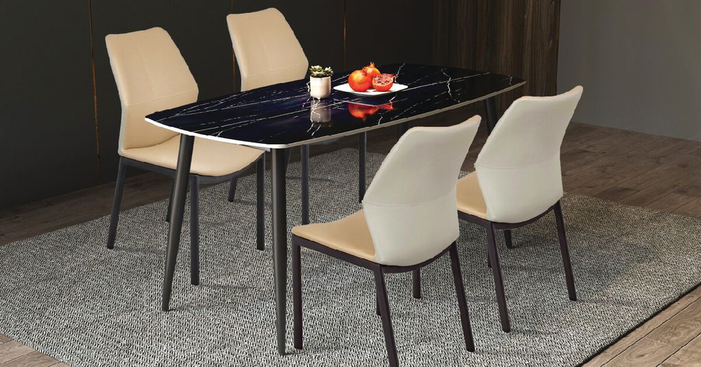 Bộ Bàn Ghế Ăn Mặt Đá BA01-D | GT2316