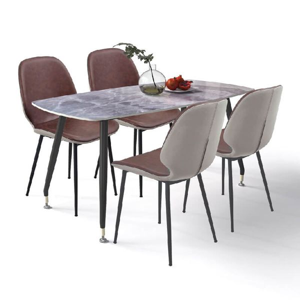 Bộ Bàn Ăn 4 Ghế BA02-D14 | GT234B