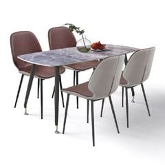 Bộ Bàn Ăn 4 Ghế BA02-D14 | GT234B