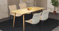 Bộ Bàn Ghế Ăn Mặt Gỗ BA03-G | GT2317