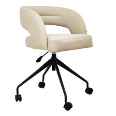 Ghế Xoay Văn Phòng GX242B Chân Thép