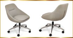 Ghế Xoay Văn Phòng GX243A-HK Chân Hợp Kim