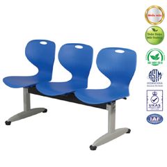 Ghế Băng Chờ Đệm Nhựa GC02-3