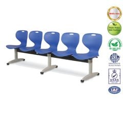 Ghế Băng Chờ Đệm Nhựa GC02-5