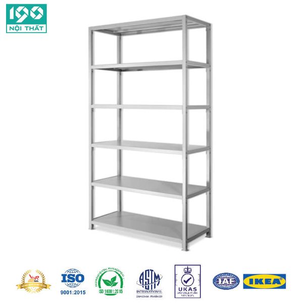 Kệ Sắt, Giá Sách Thư Viện 1 Khoang GS01-1