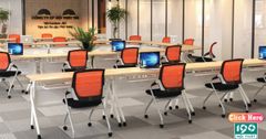 Bàn Gấp 1m2 Mặt Sắt BHL12B-MS