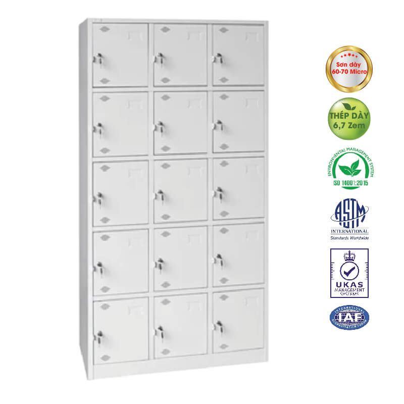 Tủ Locker 15 Ngăn TS15B