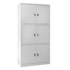 Tủ Sắt Rộng 1m | 6 Khoang TS04B