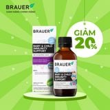  Thực phẩm bảo vệ sức khỏe BRAUER BABY & CHILD IMMUNITY SUPPORT 100ML 